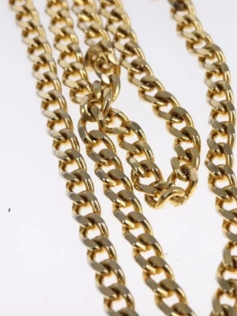 Christian Dior Trotter Canvas Chain Shoulder Bag Black Auth ar13108 - Picture 8 of 15